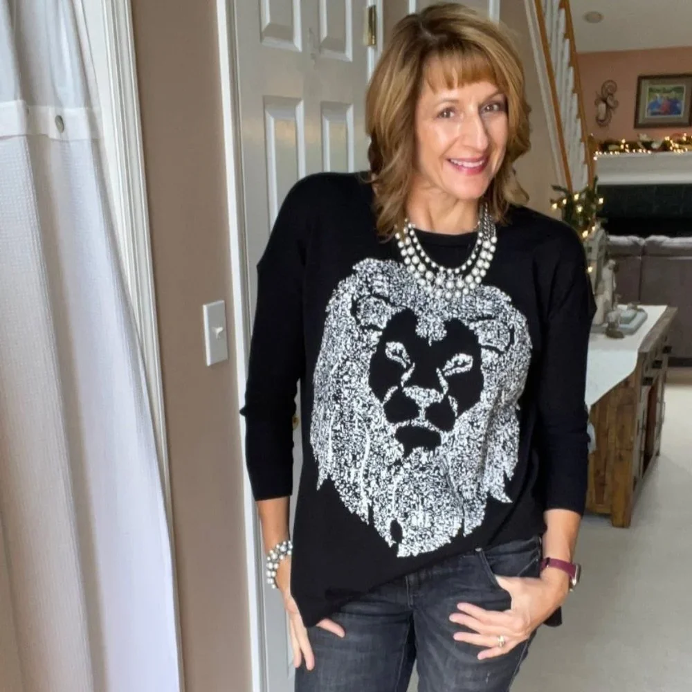 Cabi 4246 Leo Pullover Fall 2022 Small EUC